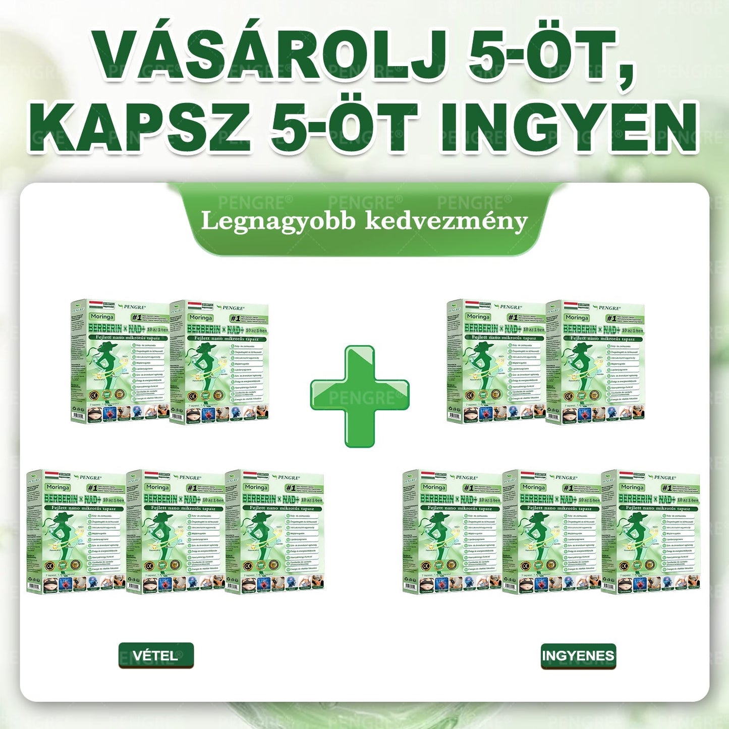 🌷𝐏𝐄𝐍𝑮𝑹𝐄® 𝗠𝗼𝗿𝗶𝗻𝗴𝗮 × 𝗕𝗲𝗿𝗯𝗲𝗿𝗶𝗻𝗲 × 𝗔𝗠𝗣𝗞 𝟭𝟬-𝗶𝗻-𝟭 𝗠𝗲𝘁𝗮𝗯𝗼𝗹𝗶𝗰 𝗦𝘂𝗽𝗽𝗼𝗿𝘁 𝗡𝗮𝗻𝗼 𝗠𝗶𝗰𝗿𝗼𝗻𝗲𝗲𝗱𝗹𝗲 𝗣𝗮𝘁𝗰𝗵 🇭🇺 (𝐍𝐚𝐩𝐨𝐧𝐭𝐚 𝐜𝐬𝐚𝐤 𝐞𝐠𝐲𝐬𝐳𝐞𝐫, 𝐥𝐚́𝐭𝐡𝐚𝐭𝐨́ 𝐯𝐚́𝐥𝐭𝐨𝐳𝐚́𝐬𝐨𝐤 𝐦𝐚́𝐫 𝟕 𝐧𝐚𝐩 𝐚𝐥𝐚𝐭𝐭) ✅ 𝐄𝐥𝐡𝐢́𝐳𝐚́𝐬𝐫𝐚, 𝐜𝐮𝐤𝐨𝐫𝐛𝐞𝐭𝐞𝐠𝐬𝐞́𝐠𝐫𝐞, 𝐚𝐥𝐯𝐚́𝐬𝐢 𝐚𝐩𝐧𝐨𝐞́𝐫𝐚, 𝐢́𝐳𝐮̈𝐥𝐞𝐭𝐢 𝐩𝐫𝐨𝐛𝐥𝐞́𝐦𝐚́𝐤𝐫𝐚 𝐞́𝐬 𝐦𝐞́𝐠 𝐬𝐨𝐤 𝐦𝐚́𝐬𝐫𝐚 🔥
