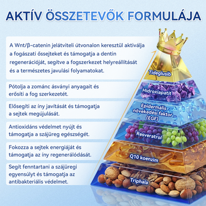 🦷𝐆𝐥𝐢𝐦𝐦𝐞𝐫𝐥𝐲®😁  Tideglusib Fog & íny Javító mikrotűs tapasz | Fejlett őssejt-aktiváló fogcsíkok (újjáépíti a fogzománcot és a dentint • erősíti az ínyt • megszünteti a fogkövet és a szagokat • megállítja a fogérzékenységet)) 3.0🦷