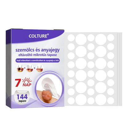 👩🏻‍⚕️👩🏻‍⚕️COLTURE® szemölcs- és anyajegytávolító mikrotűs tapasz🏅✨