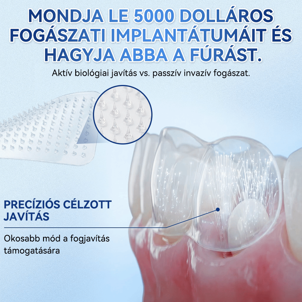 🦷𝐆𝐥𝐢𝐦𝐦𝐞𝐫𝐥𝐲®😁  Tideglusib Fog & íny Javító mikrotűs tapasz | Fejlett őssejt-aktiváló fogcsíkok (újjáépíti a fogzománcot és a dentint • erősíti az ínyt • megszünteti a fogkövet és a szagokat • megállítja a fogérzékenységet)) 3.0🦷