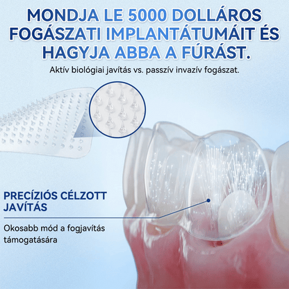 🦷𝐆𝐥𝐢𝐦𝐦𝐞𝐫𝐥𝐲®😁  Tideglusib Fog & íny Javító mikrotűs tapasz | Fejlett őssejt-aktiváló fogcsíkok (újjáépíti a fogzománcot és a dentint • erősíti az ínyt • megszünteti a fogkövet és a szagokat • megállítja a fogérzékenységet)) 3.0🦷