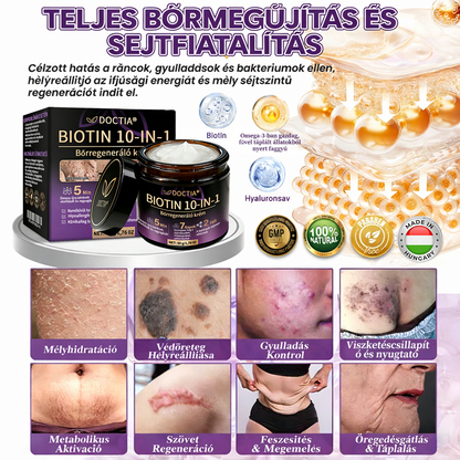 DOCTIA® Biotin 10-in-1 bőrregeneráló krém🌱