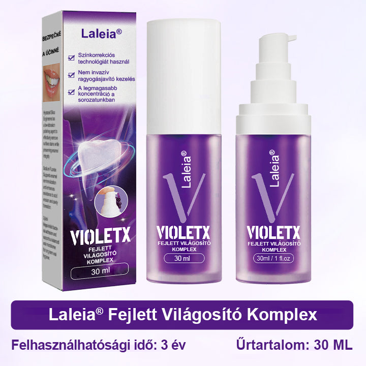 🦷🦷Laleia® VioletX Fejlett Fehérítő Komplex