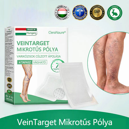 🌿CleraNaure® VeinTarget Mikrotűs Pólya 💎🗽 Azonnali Enyhülés, Hosszú Távú Eredmények