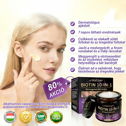 DOCTIA® Biotin 10-in-1 bőrregeneráló krém🌱