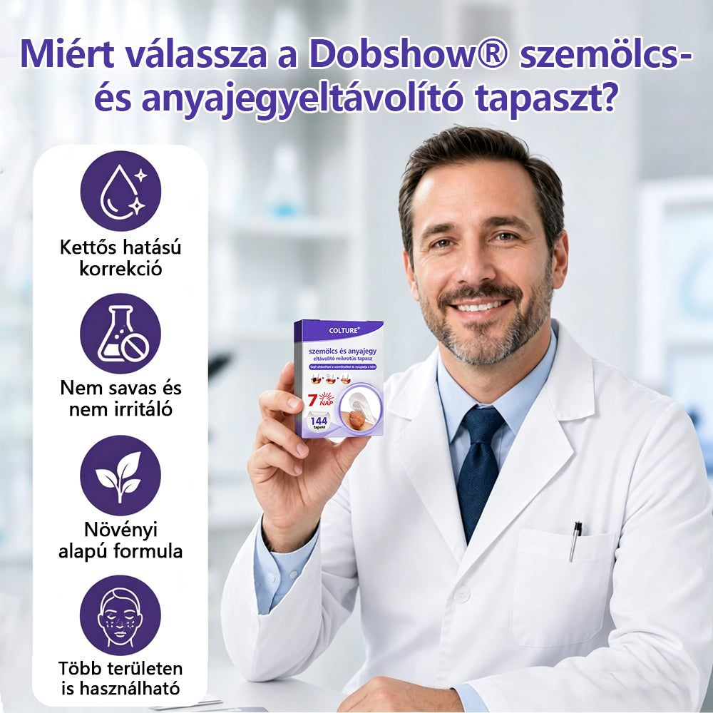 👩🏻‍⚕️👩🏻‍⚕️COLTURE® szemölcs- és anyajegytávolító mikrotűs tapasz🏅✨