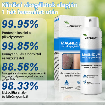 👩🏻‍⚕️CleraNature® Magnéziumos Spray – Gyors Enyhülés Viszkető, Vörös és Érzékeny Bőrre (Még Intim Területeken is)✨✨